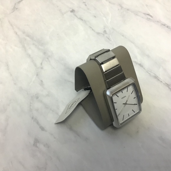 Fossil Heathcliff Three Hand Mens Stainless Steel - Picture 2 of 8